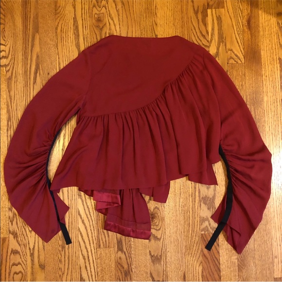 3.1 Phillip Lim ~ Ruffle Layered Blouse - Picture 6 of 11